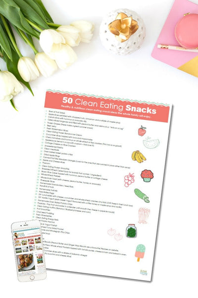 50 Clean Eating Snack Ideas