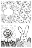 Easter Coloring Book {17 PAGES}