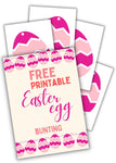 FREE Printable Easter Egg Bunting