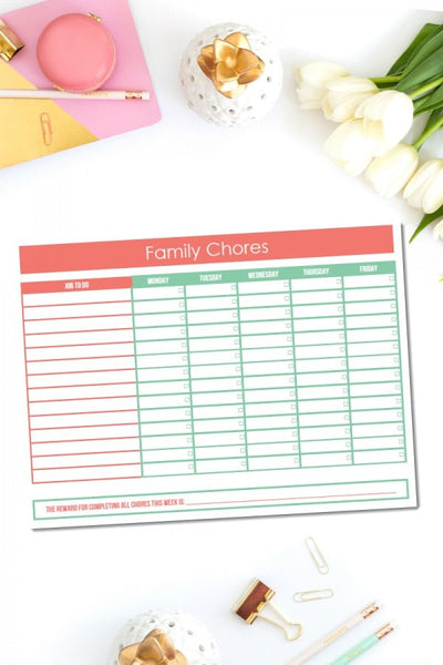 Family Chores List
