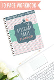 {10 Pages} Birthday Party Planner