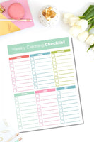 WEEKLY Cleaning Checklist